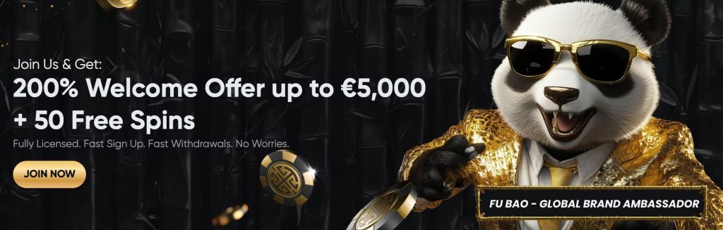 GoldenPanda Casino Banner